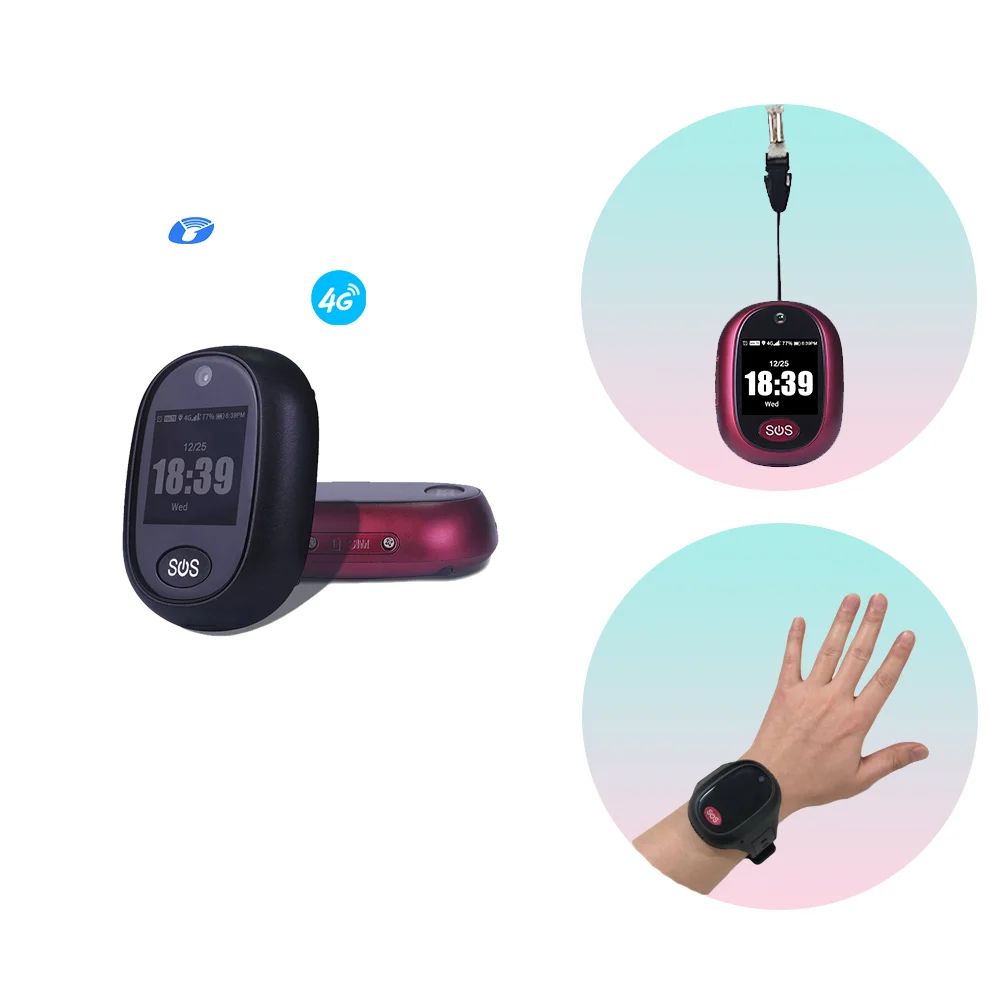 Rastreador GPS para Idosos com Botão SOS e Detecção de Queda - Imagem 2