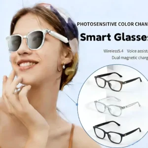 Óculos Inteligentes com Bluetooth e Proteção UV para Chamadas e Música