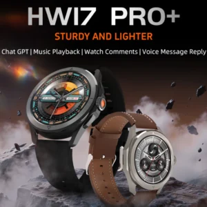 Relógio Inteligente HW17 PRO+ para Monitoramento de Saúde e Esportes