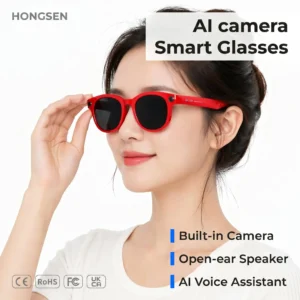 Óculos Inteligentes com Câmera e Assistente de Voz por IA
