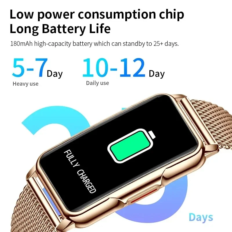 Smartwatch LIGE para Monitoramento de Fitness e Chamadas Bluetooth - Imagem 4