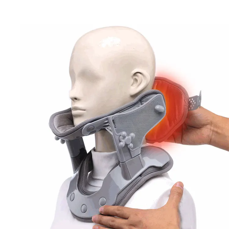 Colar Cervical com Aquecimento para Alívio de Dor no Pescoço