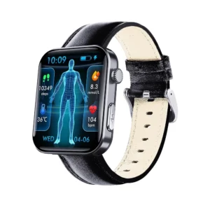 Smartwatch F300 com SOS e Monitoramento de Saúde para Idosos