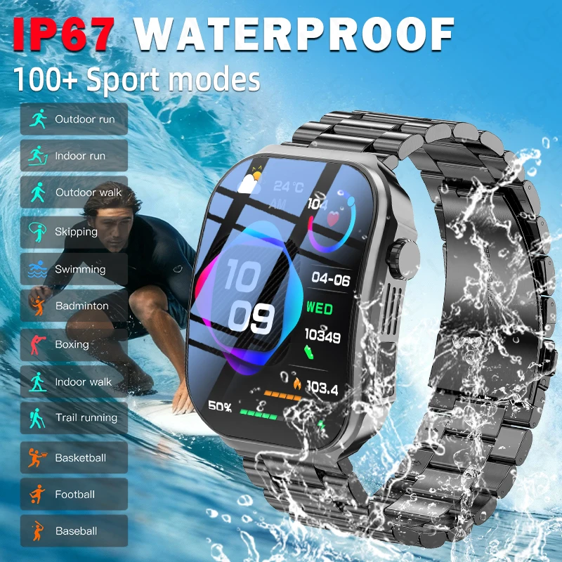 Smartwatch LIGE BWU15 com Monitor de Saúde e Chamadas Bluetooth - Imagem 6