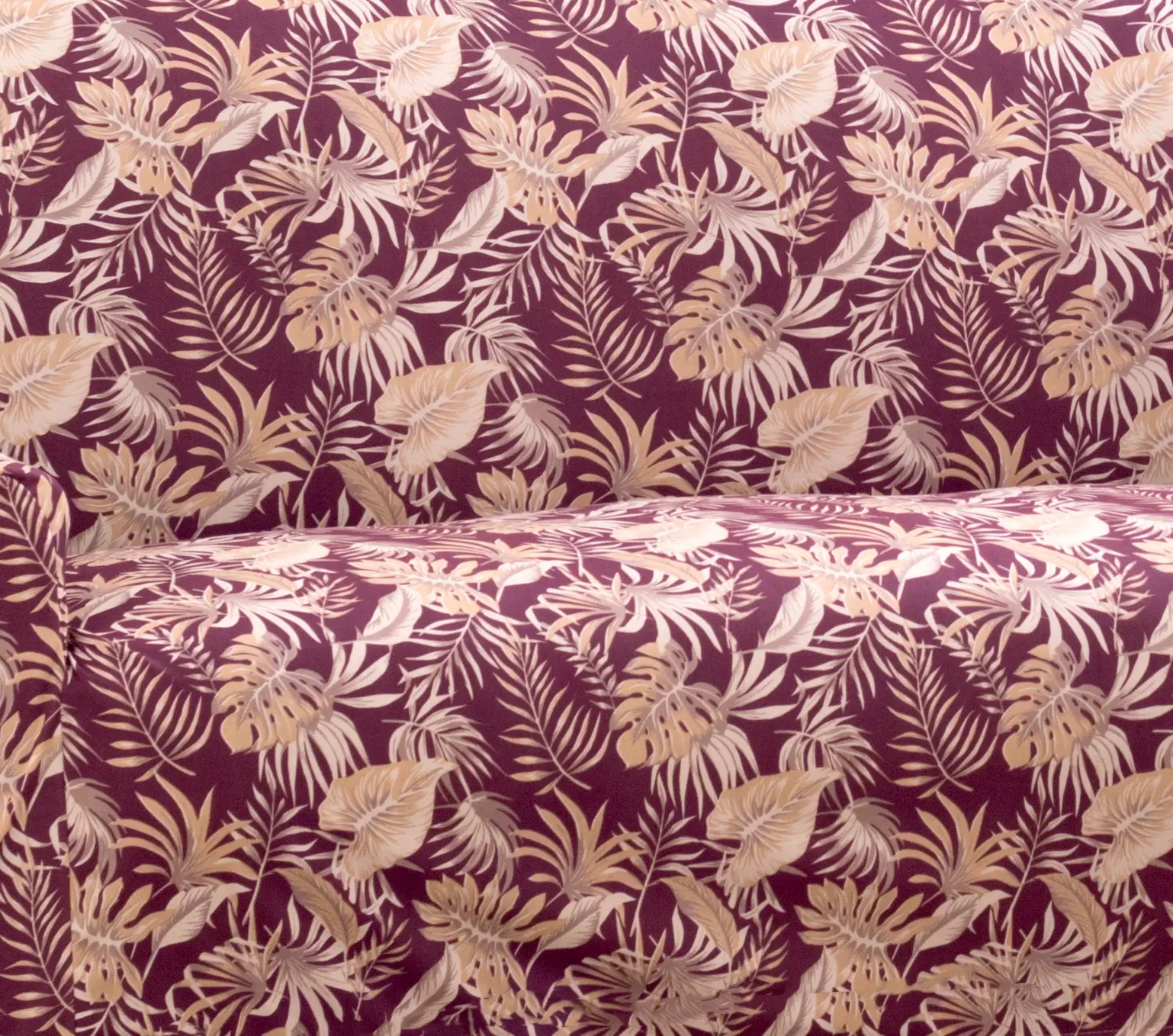 Capa de Sofa Adere Floral Vinho 02 e 03 Lugares - Imagem 3