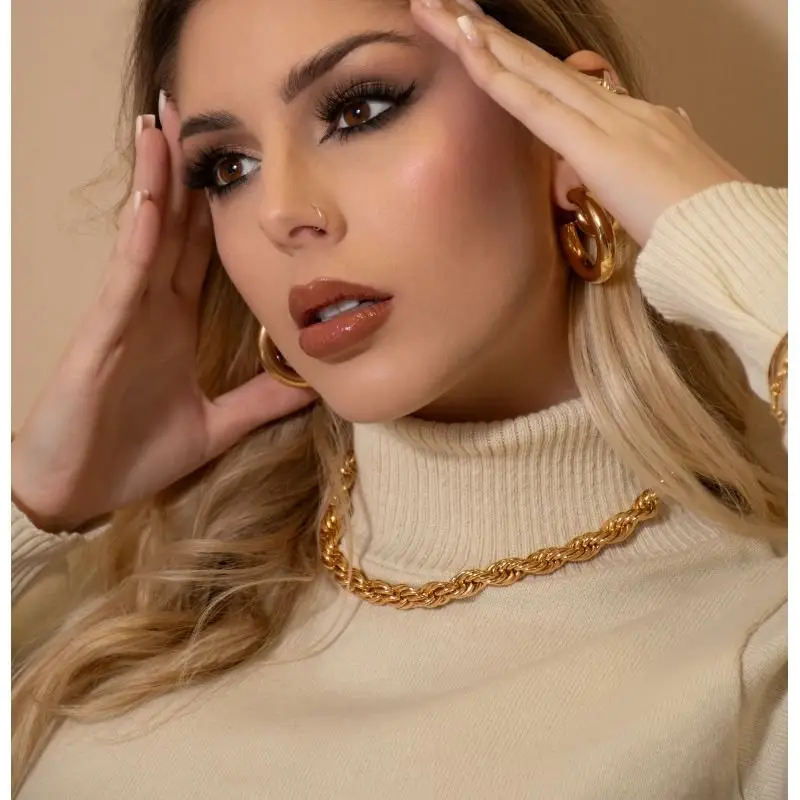 CHOKER CORDÃO BAIANO GG (1CM) (017543)