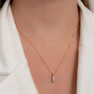 COLAR NOSSA SENHORA APARECIDA NA VENEZIANA (017597)