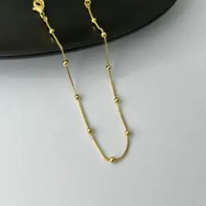 PULSEIRA FEMININA VENEZIANA COM BOLINHAS (016772)