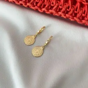 MINI ARGOLA ARTICULADA COM MEDALHA SÃO BENTO M (014518)