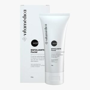 Esfoliante Facial Renovador Com Aloe Vera E Microesferas 50g