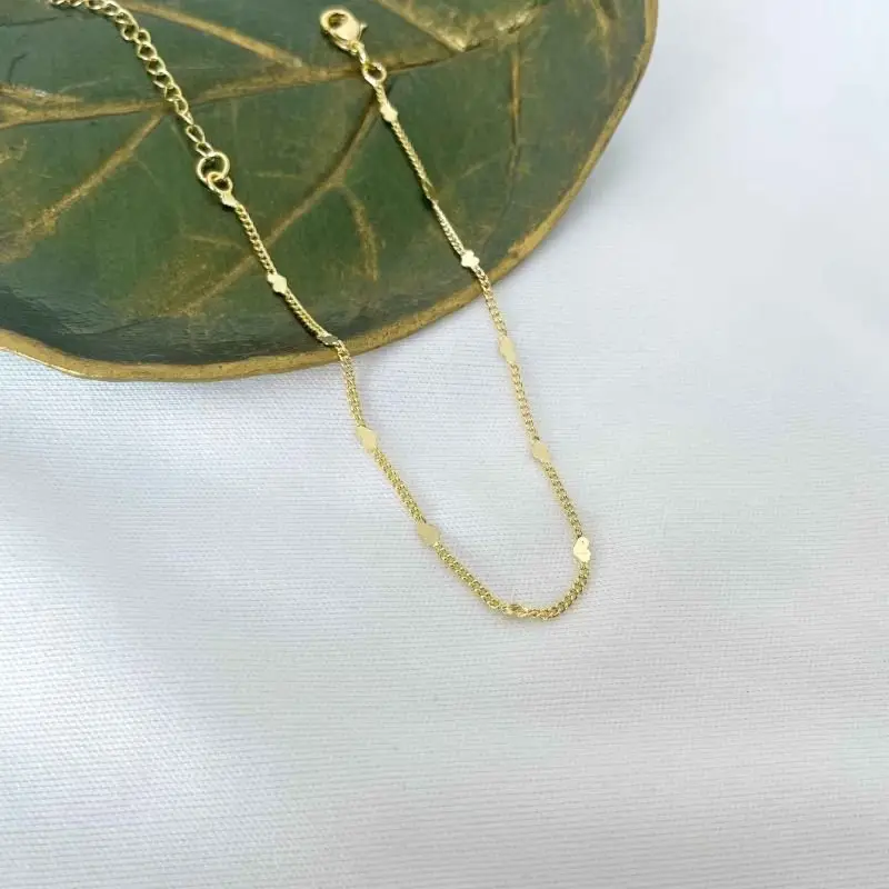 PULSEIRA FEMININA CORAÇÃO ACHATADO (016271)