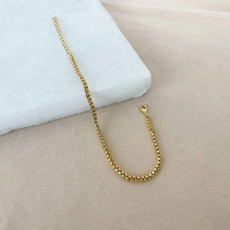 PULSEIRA FEMININA VENEZIANA GROSSA (3MM) (020627)