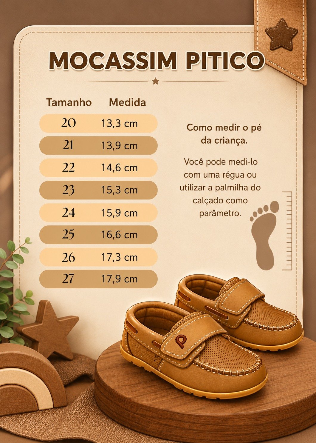 Mocassim Social Pitico Raul Marrom - Imagem 2