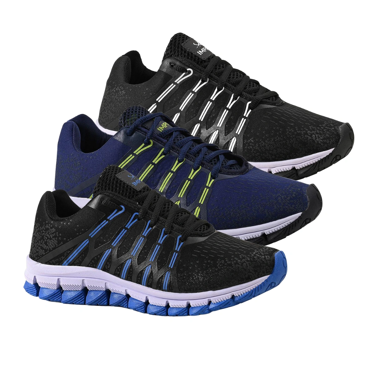 Kit com 3 Tênis Masculinos para Caminhada, Corrida e Academia - Imagem 4