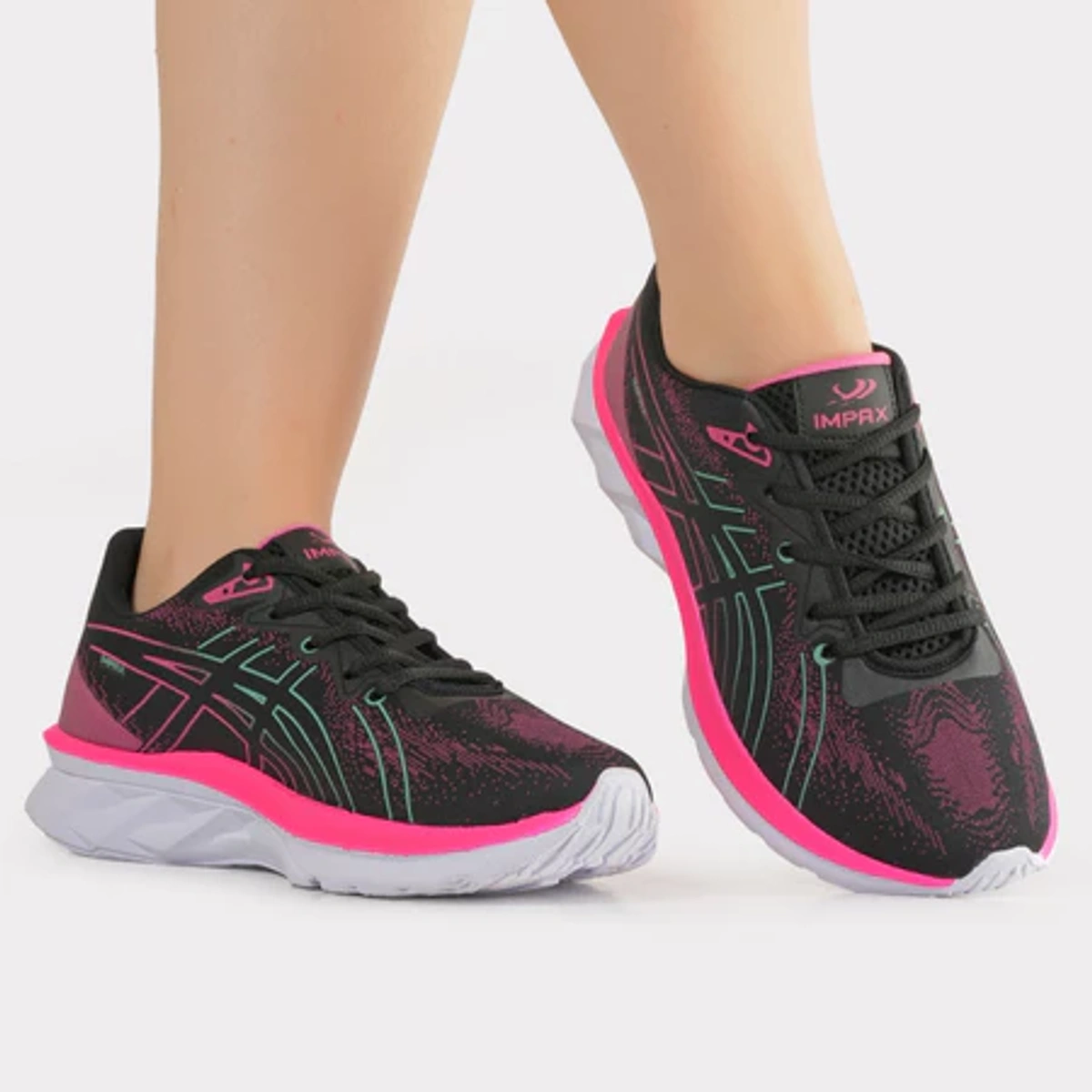 Kit com 3 Tênis Femininos Esportivos para Caminhada e Academia - Imagem 3