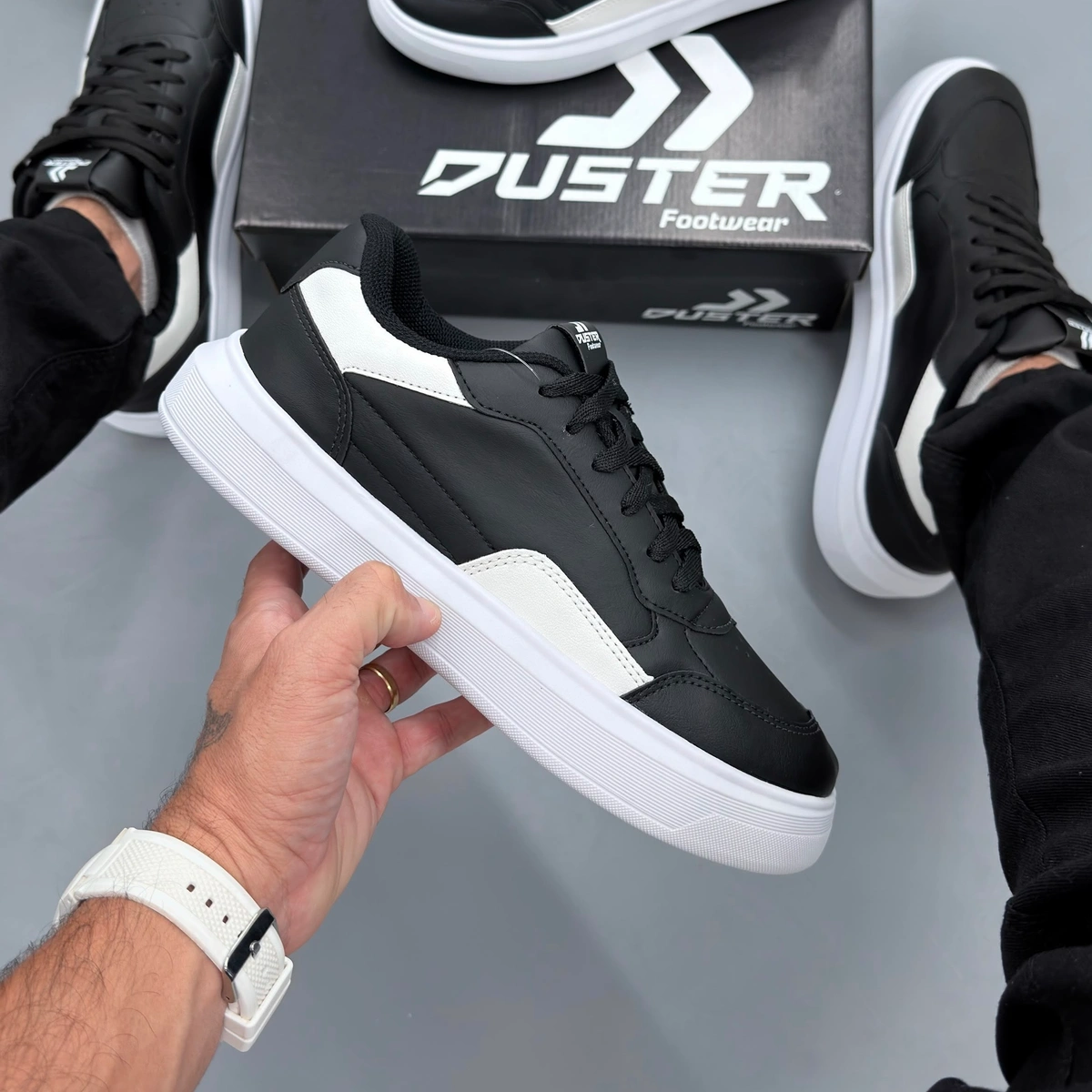 Tênis Casual Duster OldMoney para Conforto e Dia a Dia - Imagem 4
