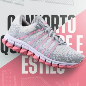 Tênis Feminino Olimpk para Caminhada e Academia