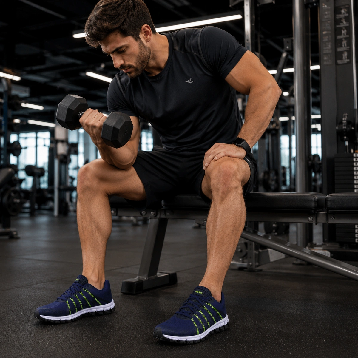 Kit com 3 Tênis Masculinos para Caminhada, Corrida e Academia - Imagem 12