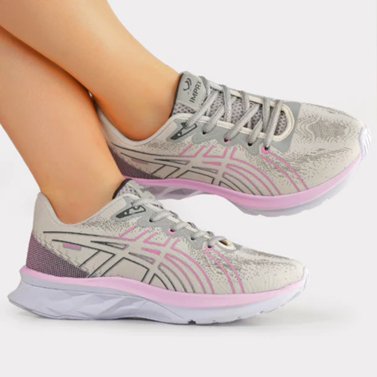 Kit com 3 Tênis Femininos Esportivos para Caminhada e Academia - Imagem 5
