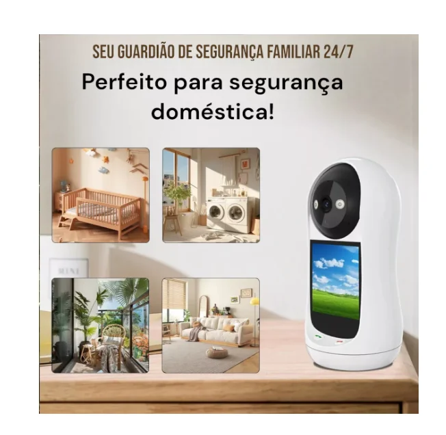Câmera Wi-Fi com Videochamada para Monitoramento de Idosos e Bebês - Imagem 7
