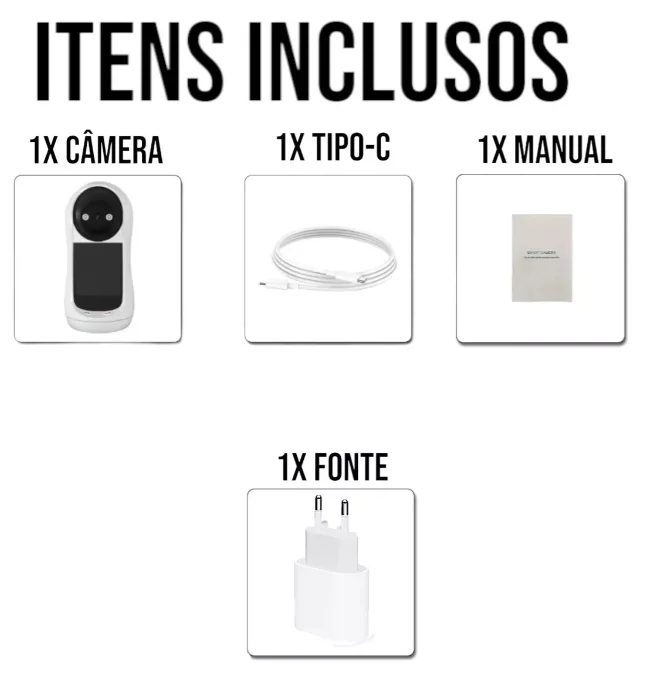Câmera Wi-Fi com Videochamada para Monitoramento de Idosos e Bebês - Imagem 8