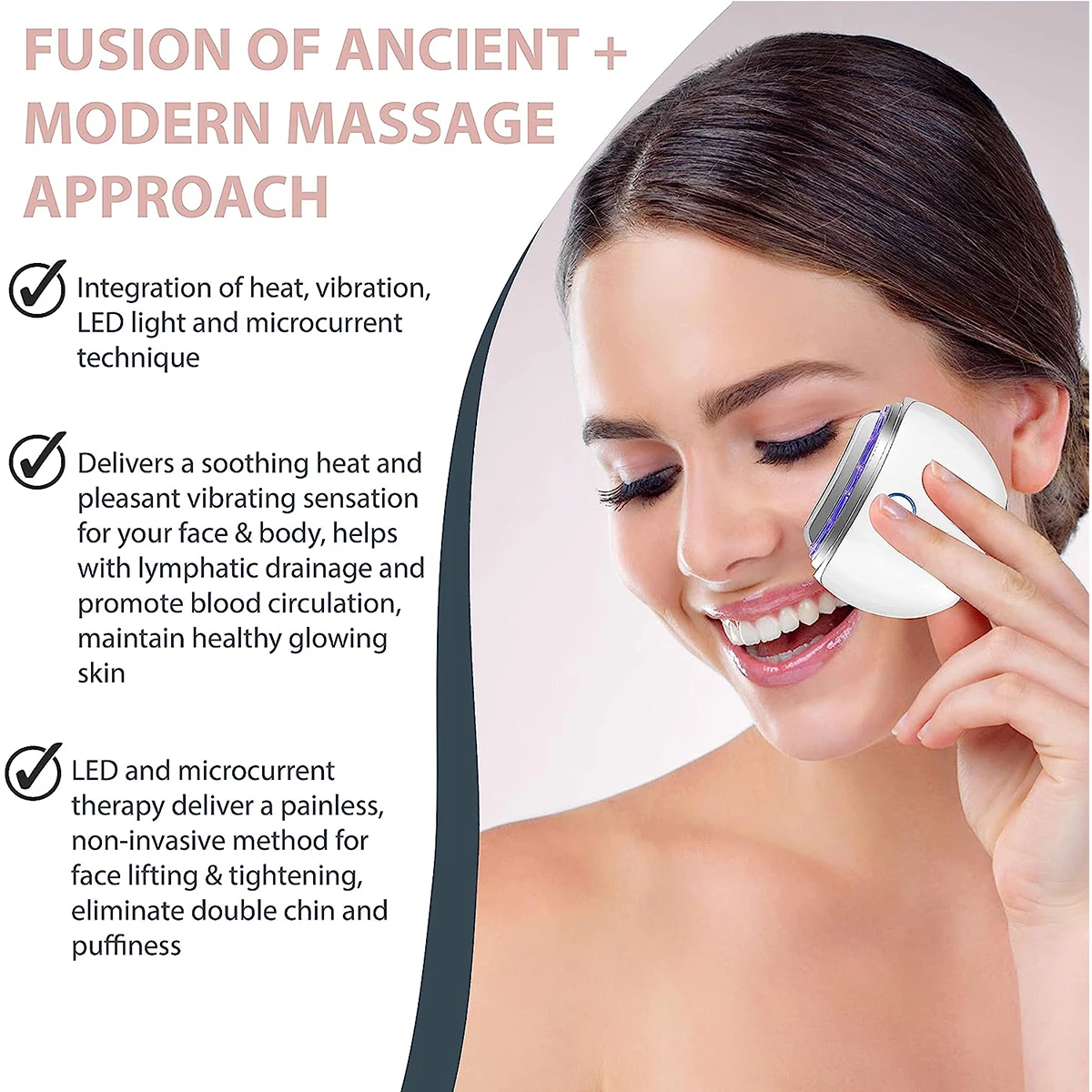 Massageador Facial e Corporal para Lifting e Cuidados com a Pele - Imagem 5