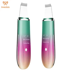 Esfoliador Ultrassônico PAKISS para Limpeza Facial e Remoção de Cravos