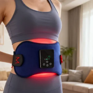 Cinta de Terapia com Luz Vermelha para Alívio de Dores Corporais