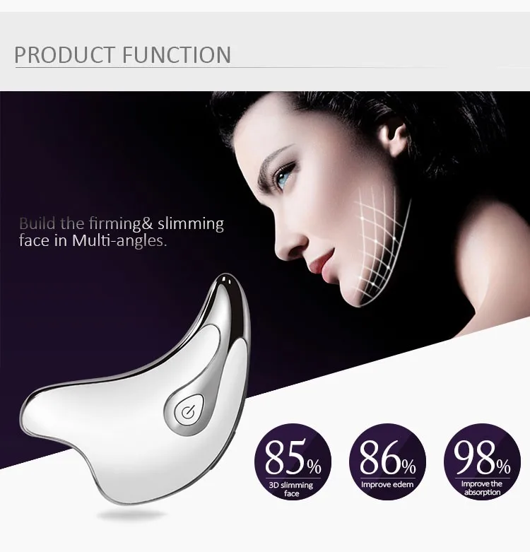 Massageador Facial MS.W para Lifting, Firmeza e Absorção de Pele