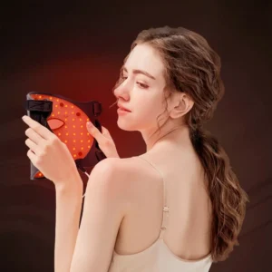 Máscara Facial de LED para Cuidados Estéticos e Rejuvenescimento
