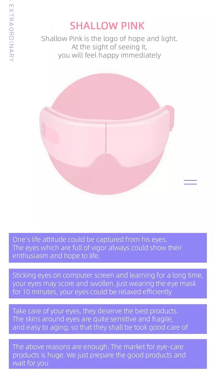 Massageador Ocular com Aquecimento para Relaxamento e Alívio de Fadiga - Imagem 15