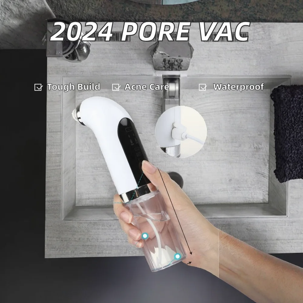Removedor de Cravos a Vácuo para Limpeza Facial e Cuidados da Pele - Imagem 3