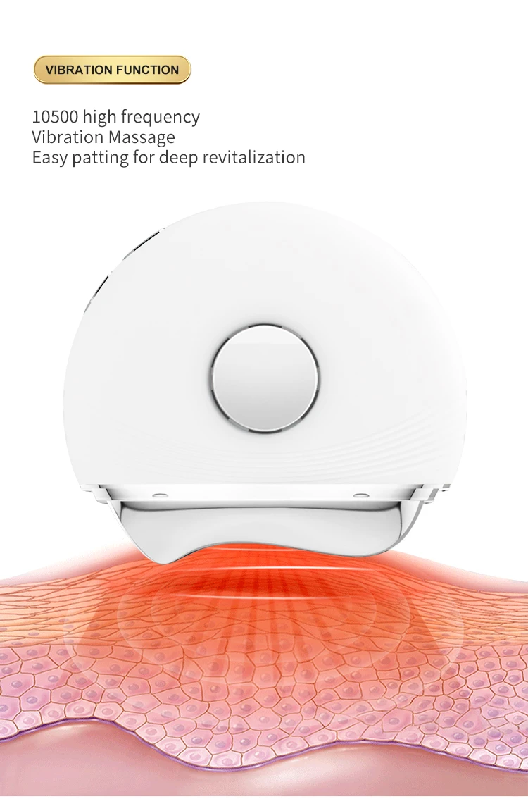 Massageador Facial Elétrico com Função Quente, Fria e EMS - Imagem 17