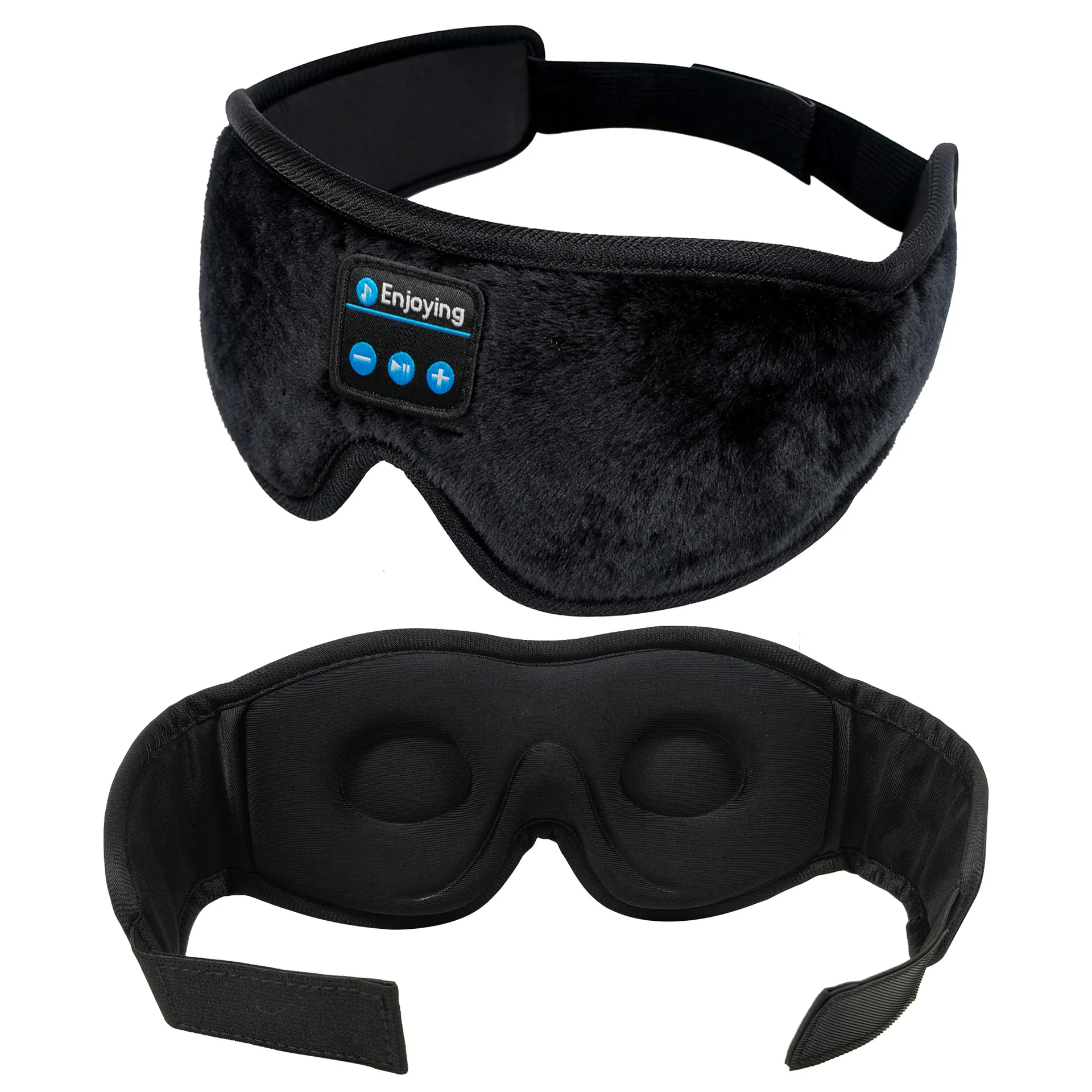 Máscara de Dormir com Fones Bluetooth para Relaxamento - Imagem 4