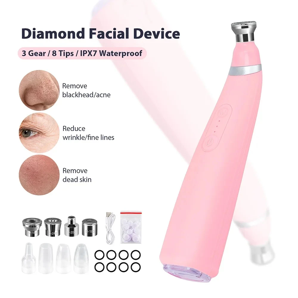 Aparelho de Microdermoabrasão para Limpeza Facial e Remoção de Cravos - Imagem 5
