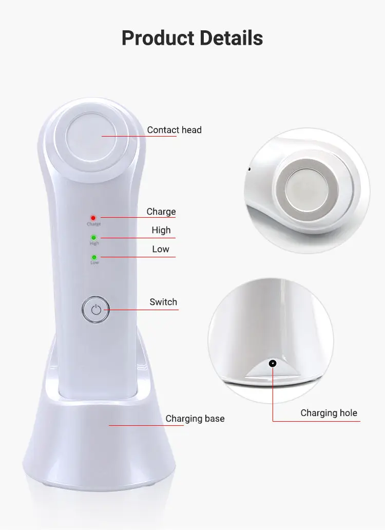 Dispositivo de Plasma Facial para Cuidados Estéticos da Pele - Imagem 2
