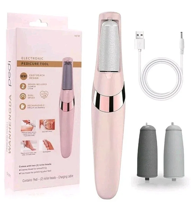Esfoliador Elétrico para Remoção de Calos e Pés Secos