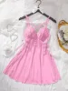 Camisola Feminina em Renda com Detalhes Transparentes GRACIA - Imagem 8