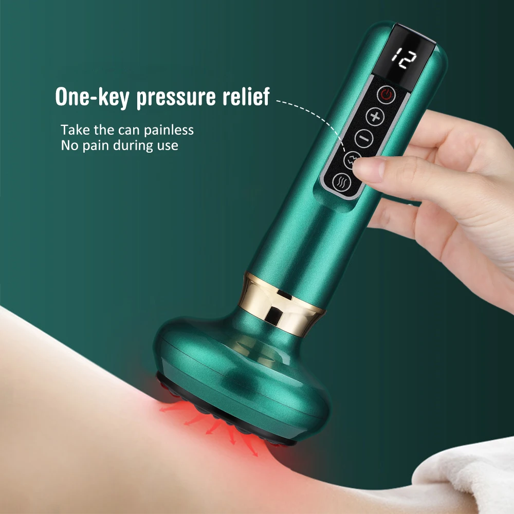 Massageador Elétrico de Ventosoterapia para Relaxamento Corporal - Imagem 10