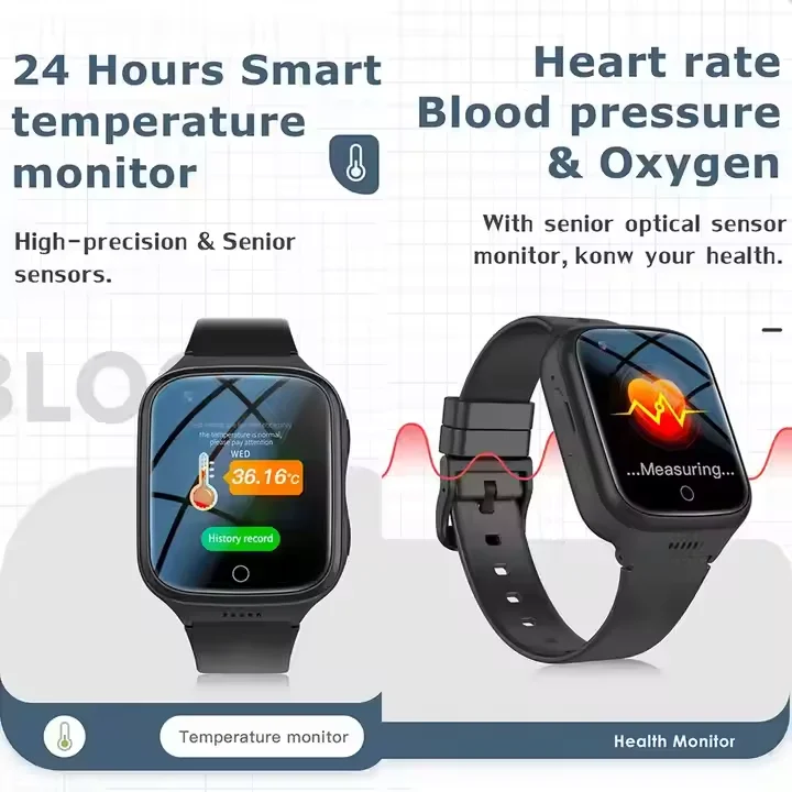 Relógio Inteligente 4G com GPS para Segurança de Idosos - Imagem 4