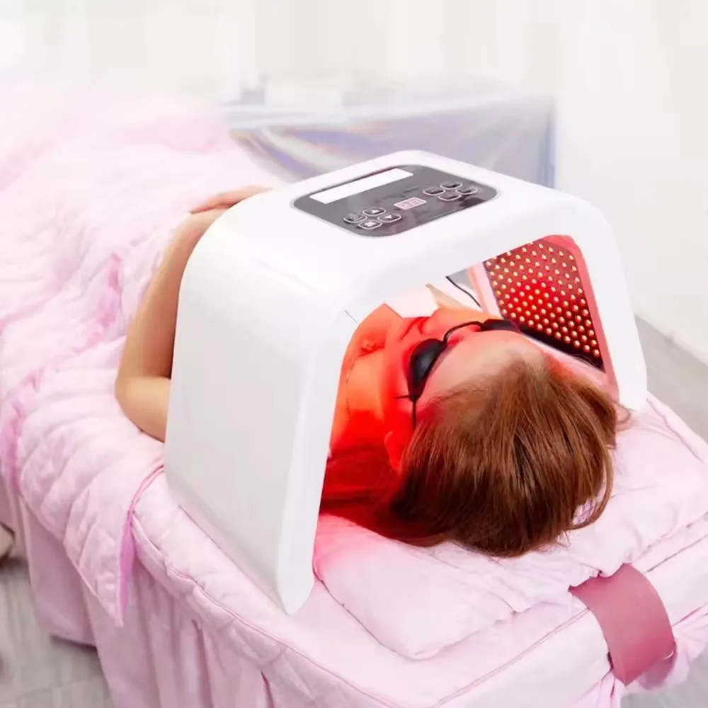 Máscara de LED para Fototerapia Facial com 7 Cores - Imagem 3