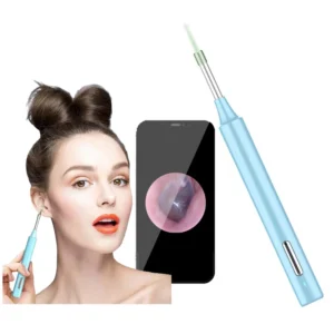 Otoscópio Digital Visual para Limpeza de Ouvido com Câmera
