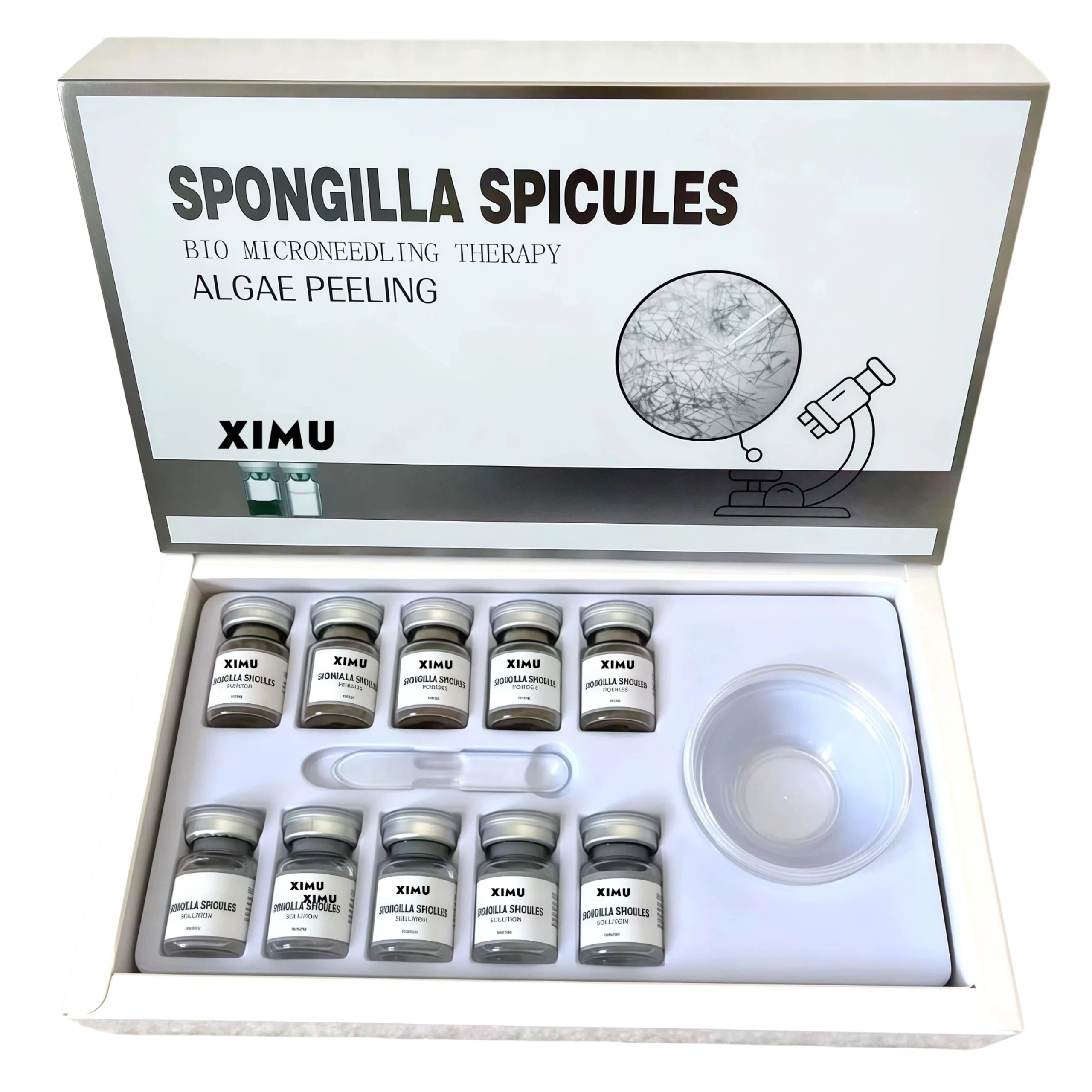Kit de Esfoliação Facial com Espículas de Algas para Renovação da Pele - Imagem 5
