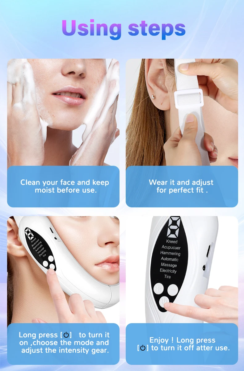 Massageador Facial para Redução de Papada e Firmeza da Pele - Imagem 15