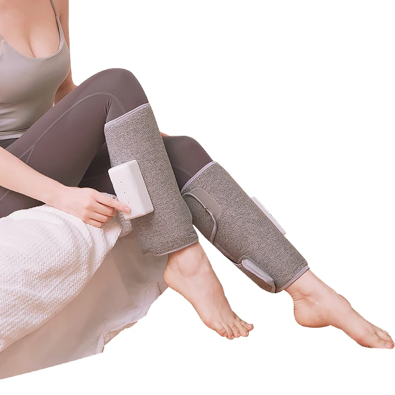 Massageador de Panturrilha com Compressão e Aquecimento Portátil