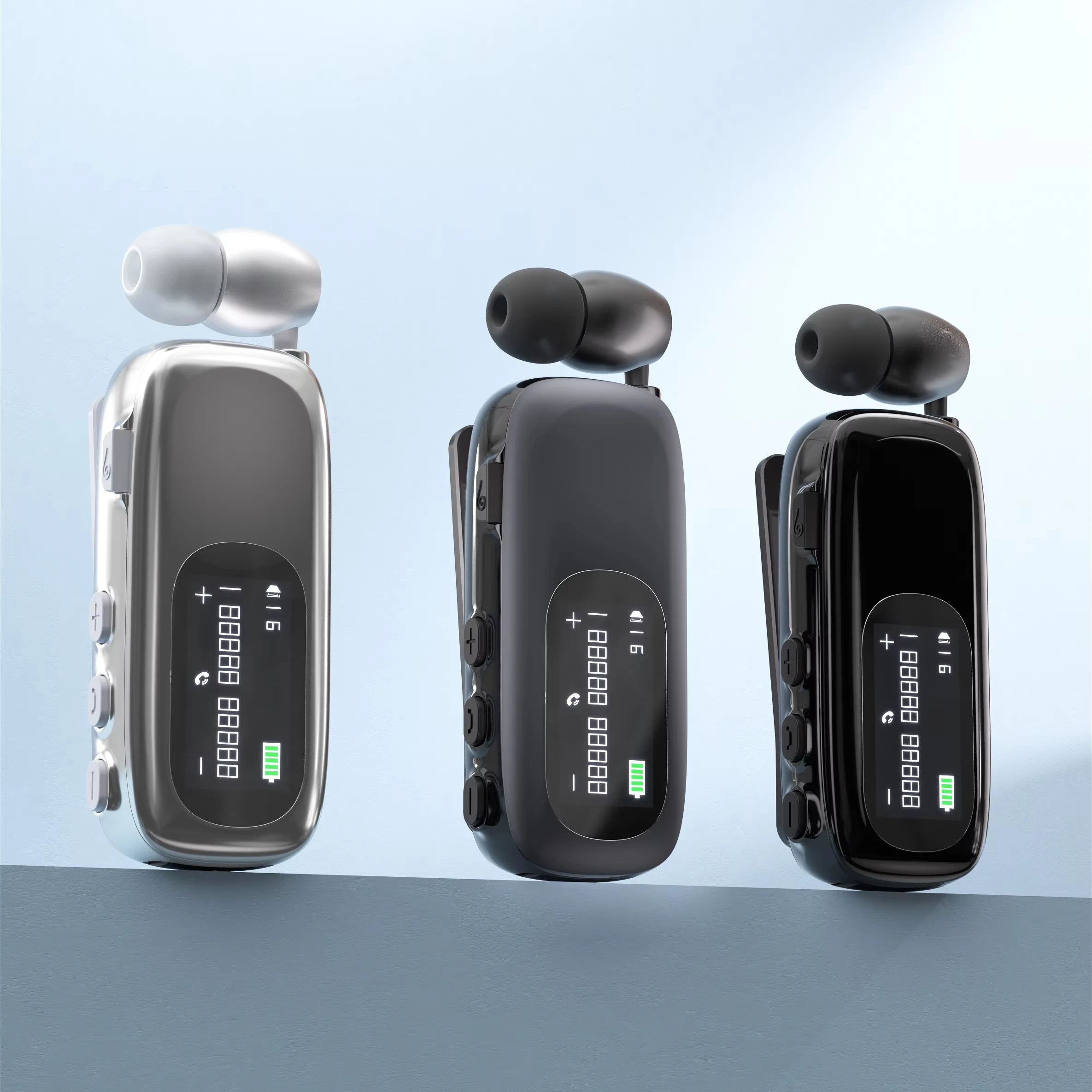 Fone de Ouvido Bluetooth Sem Fio de Indicação Única com Microfone