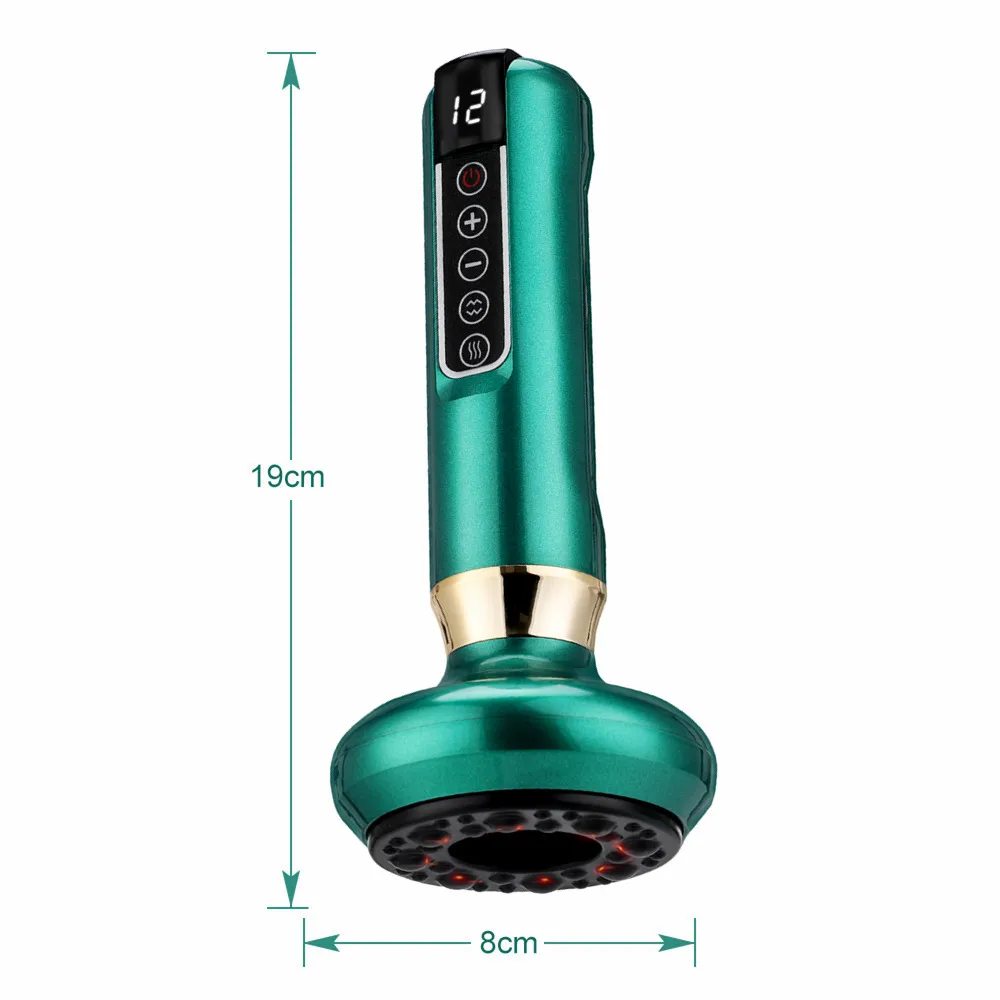 Massageador Elétrico de Ventosoterapia para Relaxamento Corporal - Imagem 12