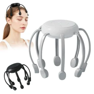 Massageador de Cabeça Elétrico para Relaxamento e Alívio de Tensão