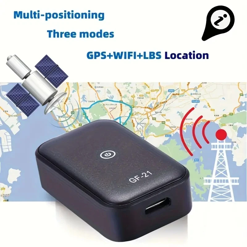 Rastreador GPS Inteligente GF21 para Idosos e Crianças com Alarme SOS - Imagem 11