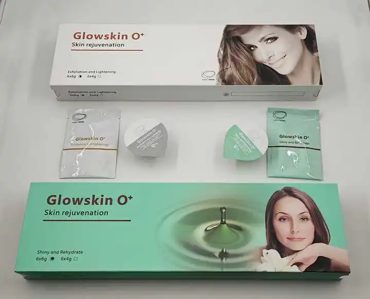 Kit de Tratamento Facial Glowskin O+ para Rejuvenescimento da Pele
